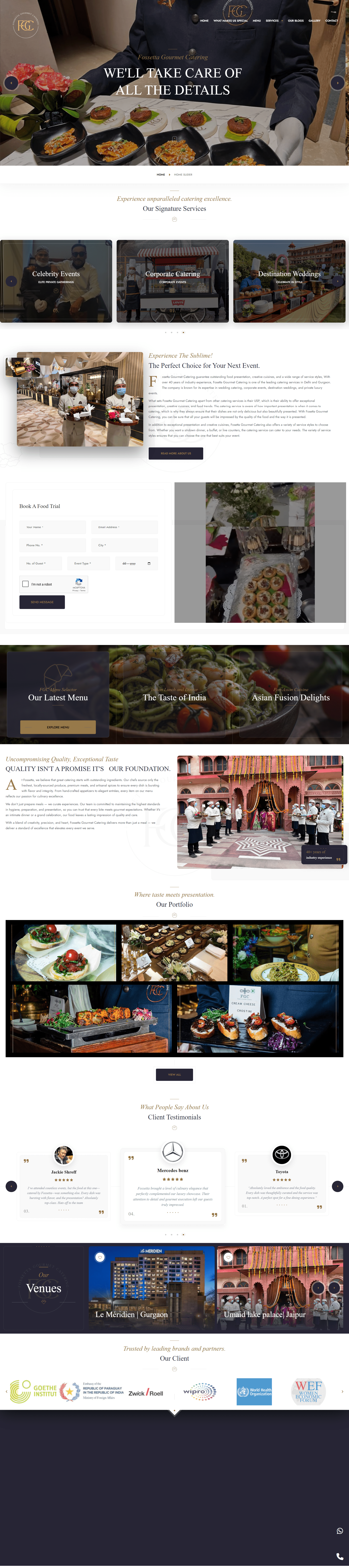 Fossetta Gourmet Catering