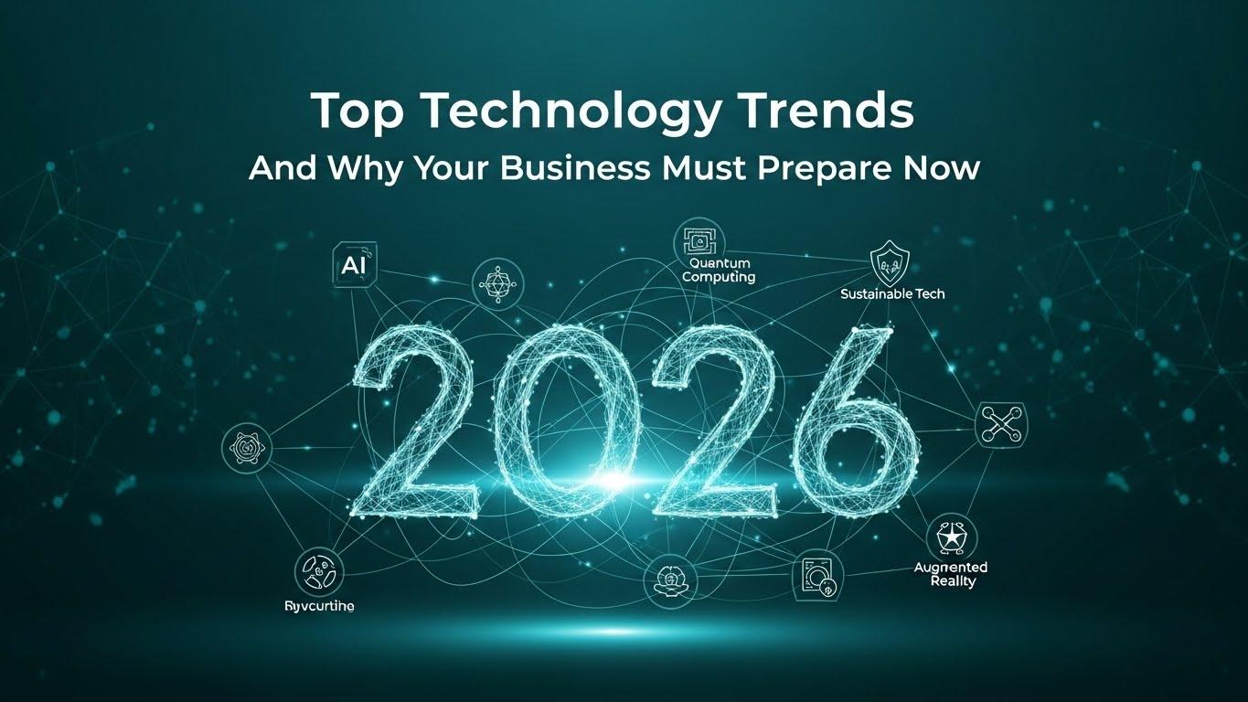 Top Technology Trends That Will Shape 2026 — And Why Your Business Must Prepare Now